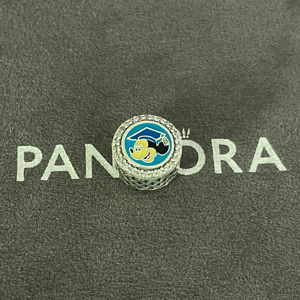 PANDORA Disney Parks Class of 2024 Mickey Charm